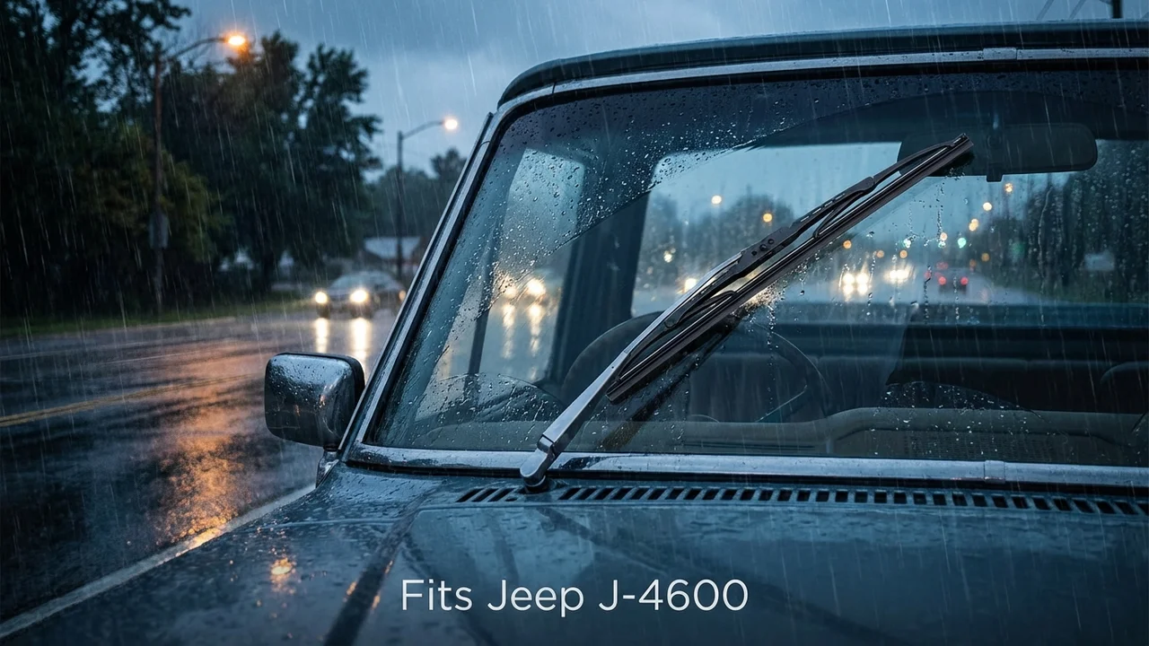 Jeep J-4600 Driver Side Wiper Blade — 22