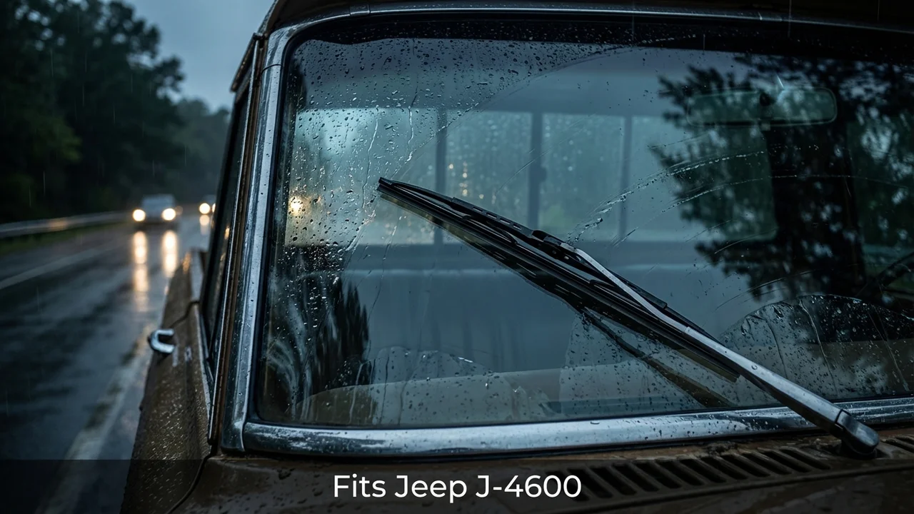 Jeep J-4600 Passenger Side Wiper Blade — 20