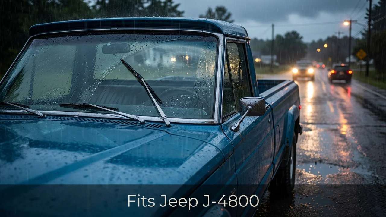 Jeep J-4800 Driver Side Wiper Blade — 22