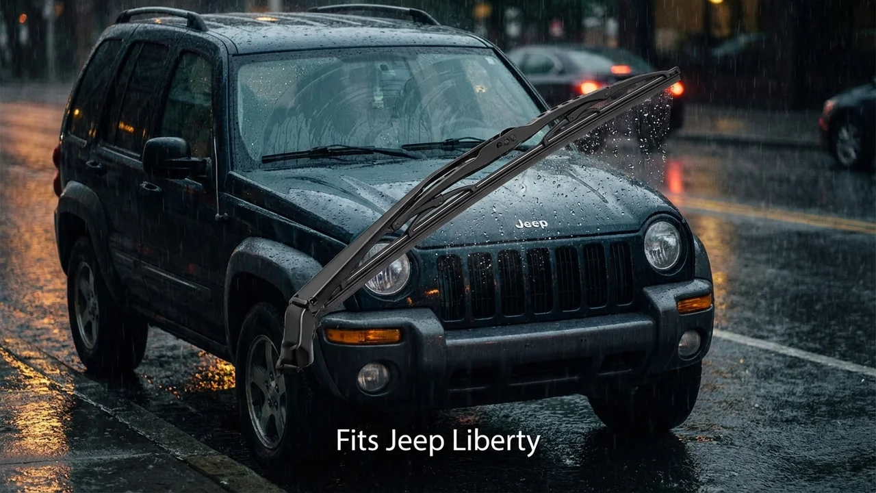 Jeep Liberty Passenger Side Wiper Blade — 17