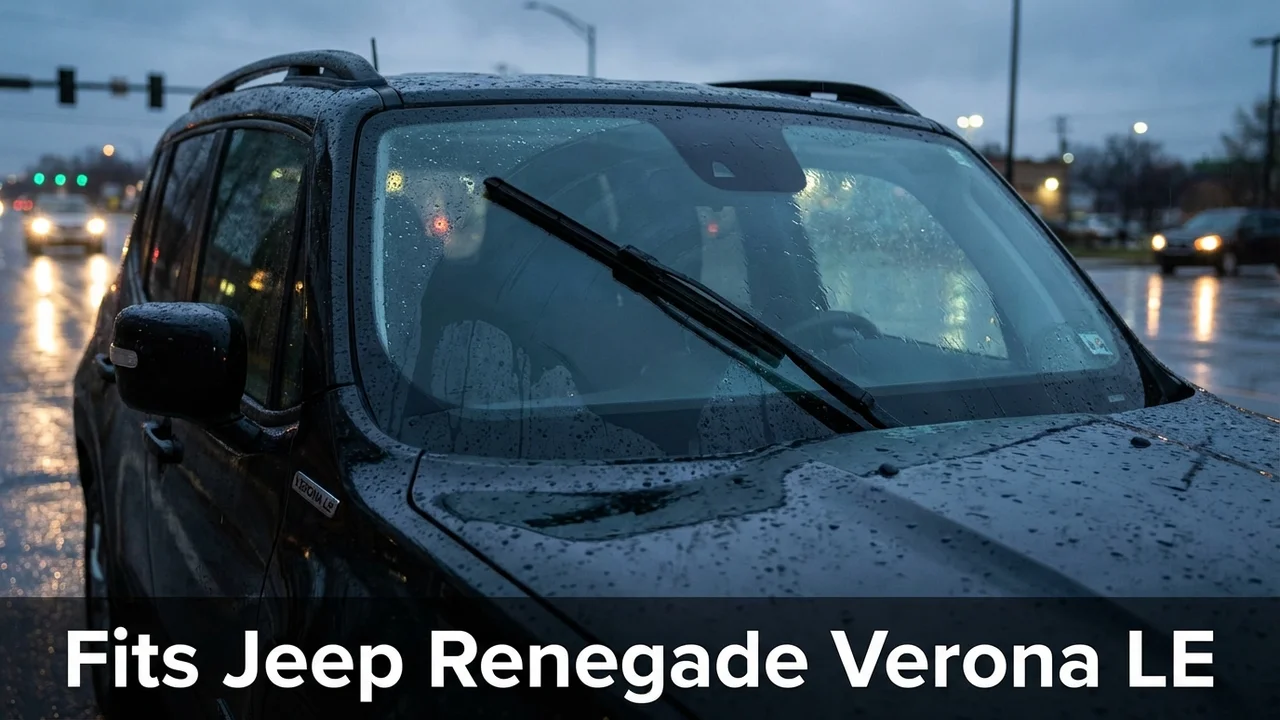 Jeep Renegade Verona LE Driver Side Wiper Blade — 24