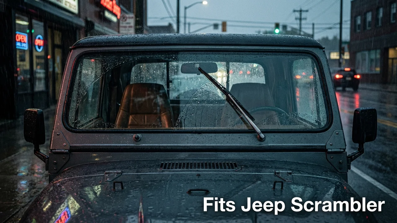 Jeep Scrambler Driver Side Wiper Blade — 20