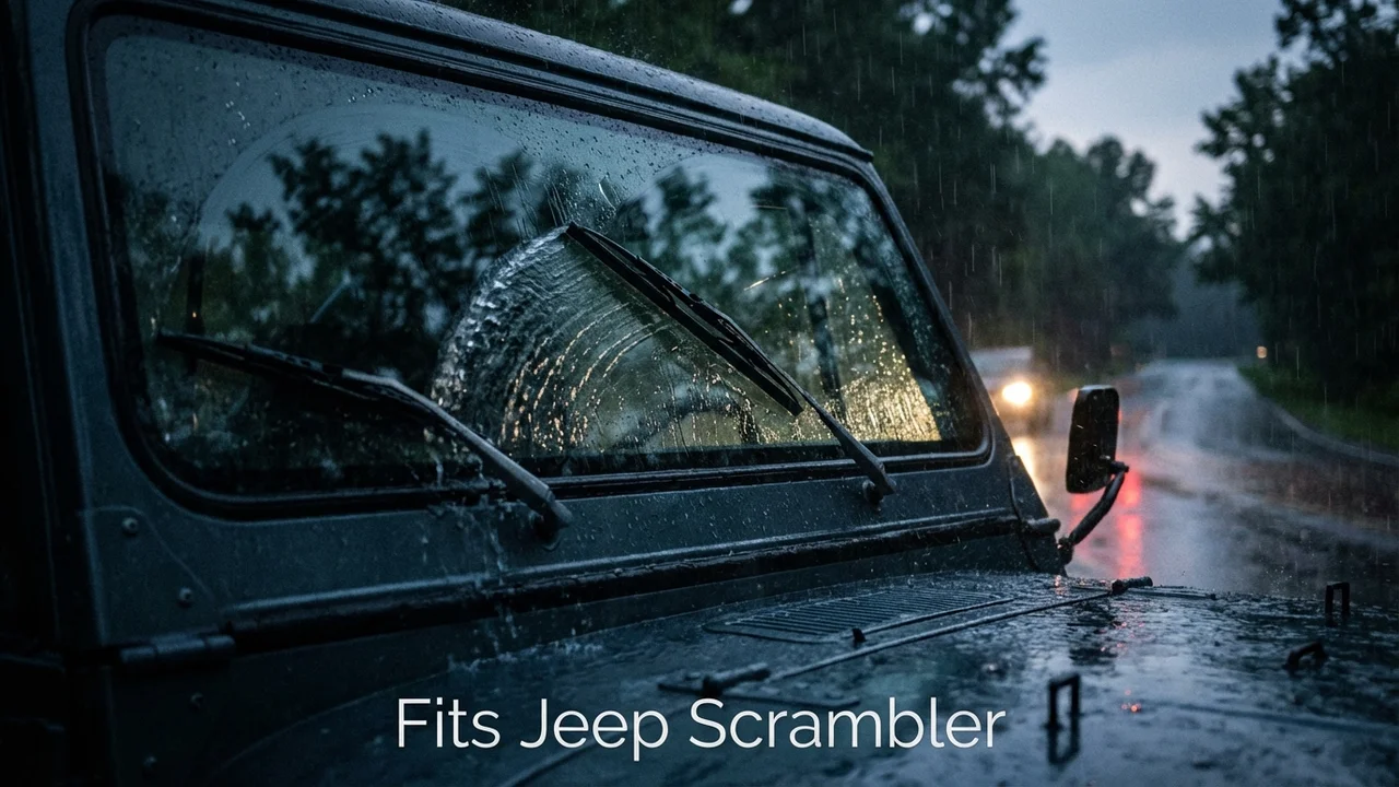 Jeep Scrambler Passenger Side Wiper Blade — 18