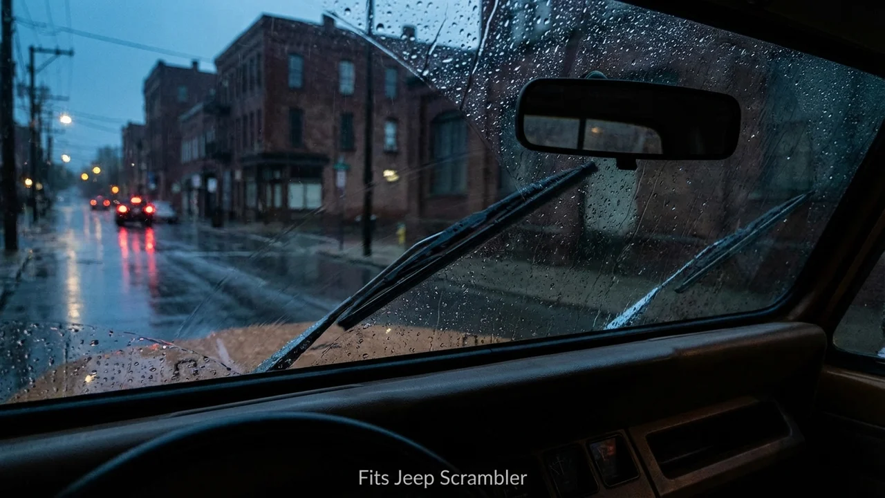 Jeep Scrambler Rear Wiper Blade — 11