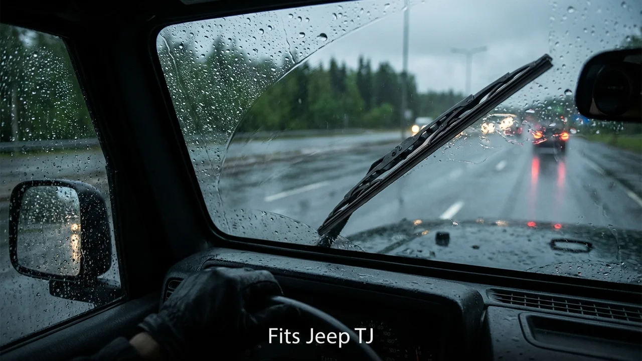 Jeep TJ Passenger Side Wiper Blade — 22