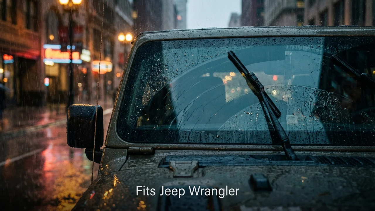 Jeep Wrangler Driver Side Wiper Blade — 21
