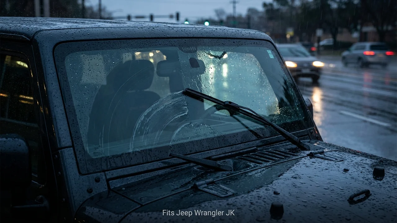 Jeep Wrangler JK Driver Side Wiper Blade — 21