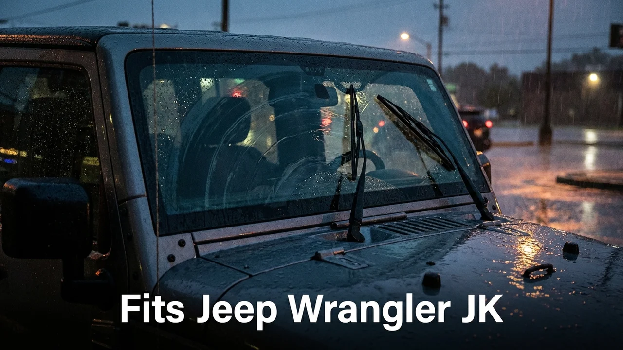 Jeep Wrangler JK Passenger Side Wiper Blade — 19