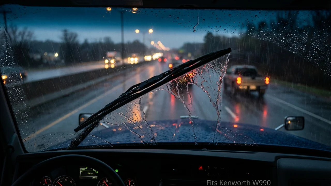 Kenworth W990 Driver Side Wiper Blade — 20