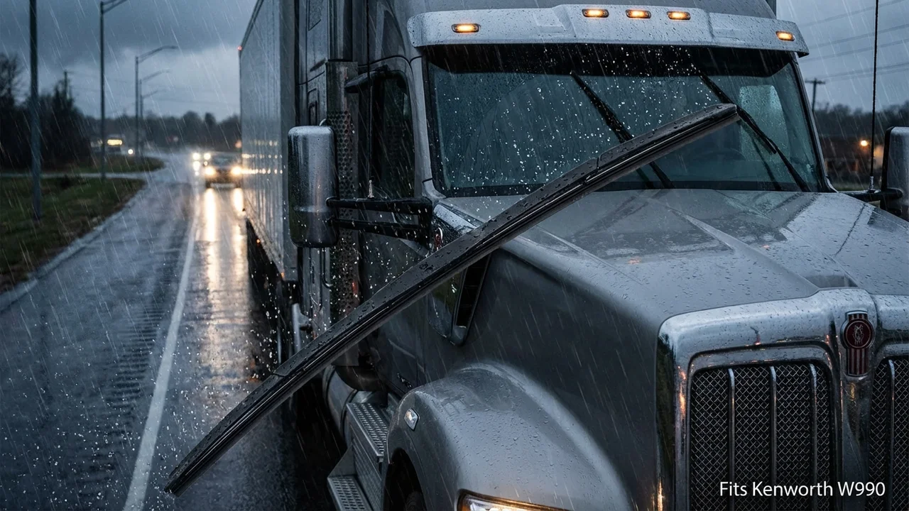 Kenworth W990 Passenger Side Wiper Blade — 17