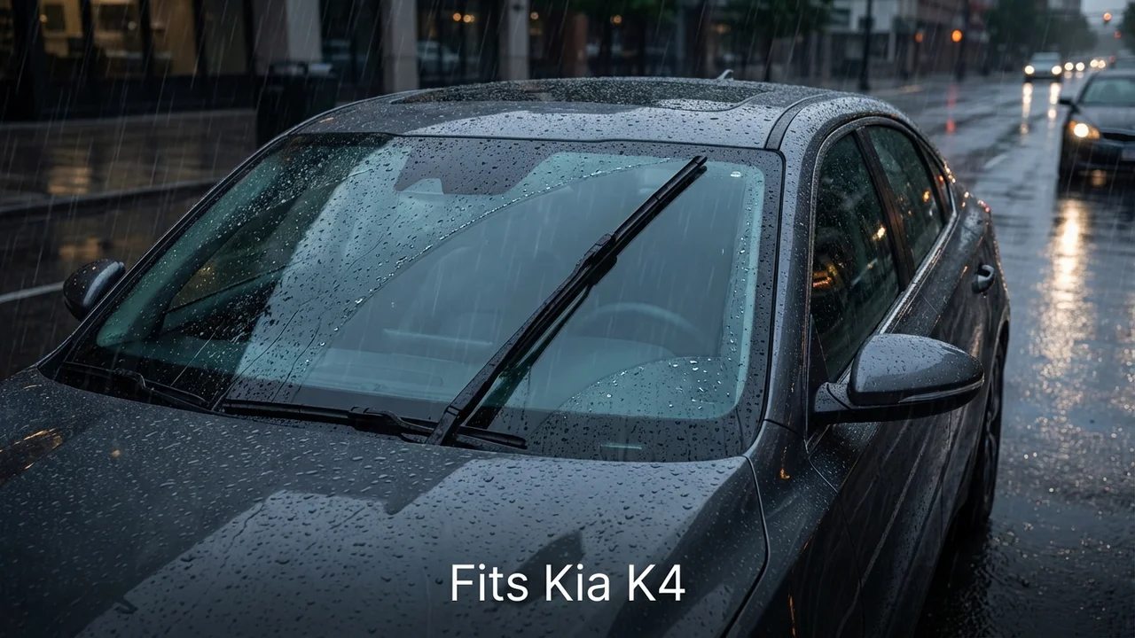 Kia K4 Driver Side Wiper Blade — 28