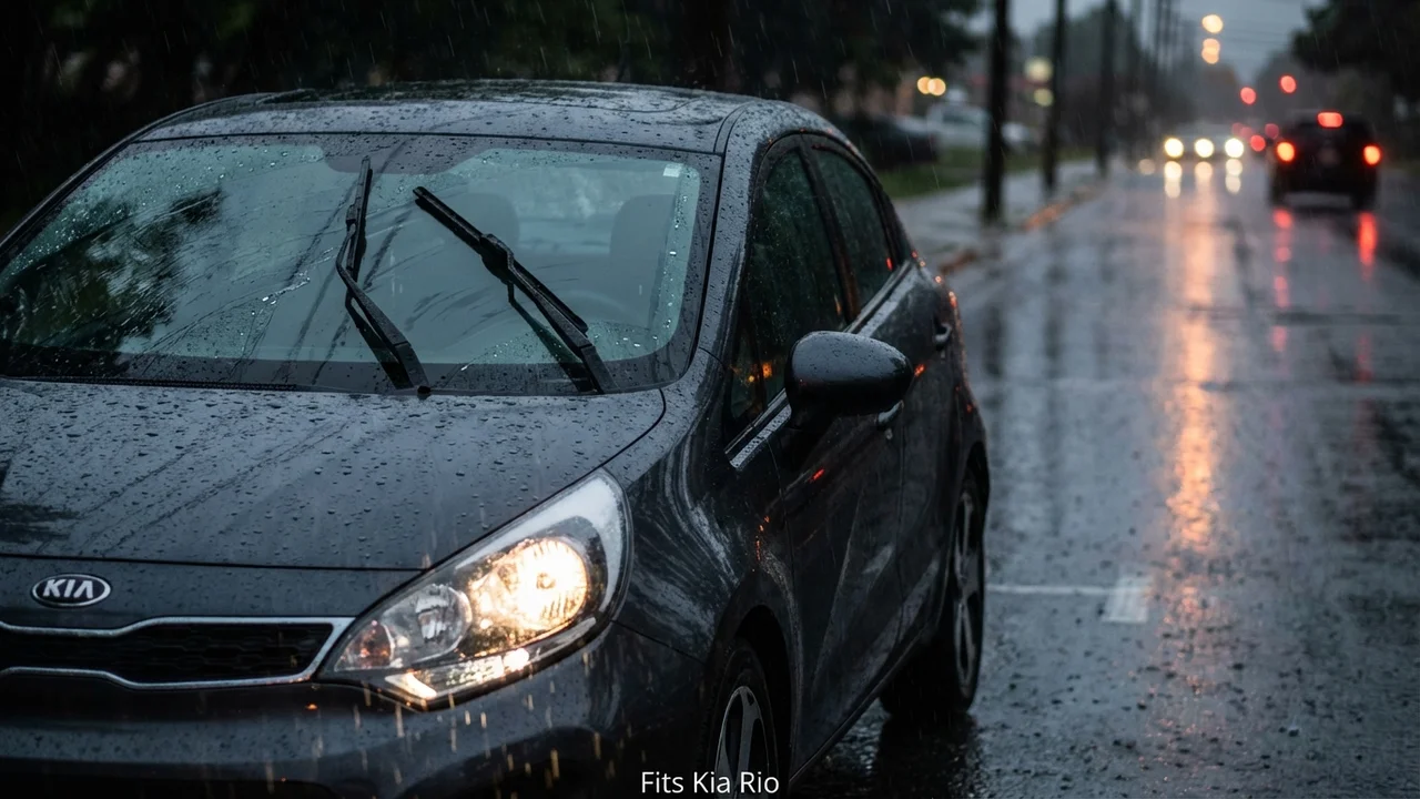 Kia Rio Driver Side Wiper Blade — 24