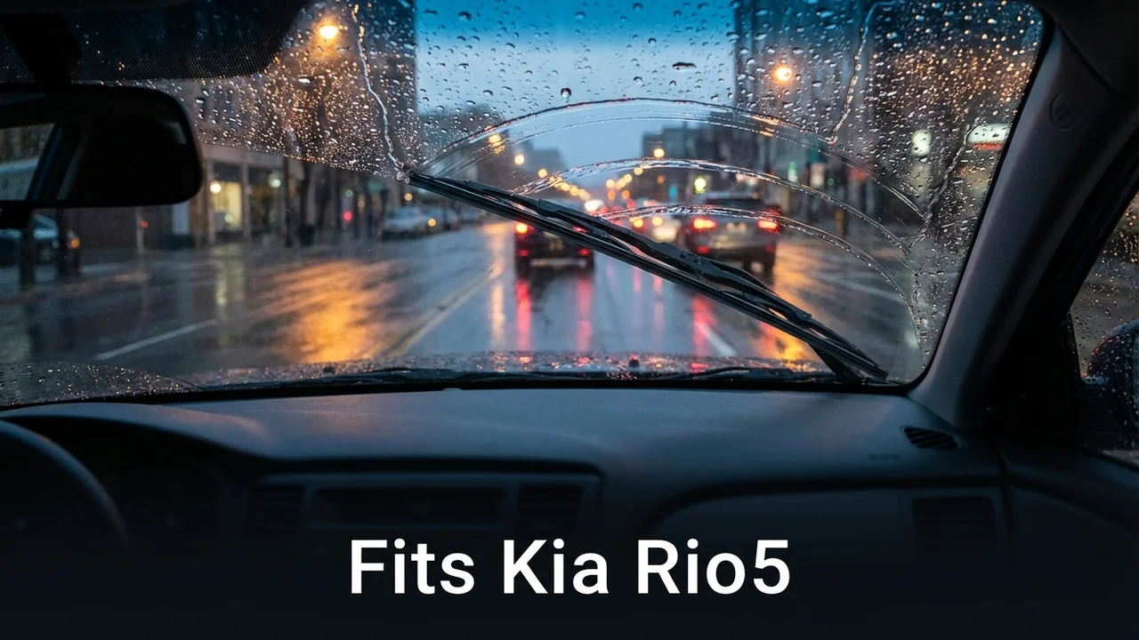 Kia Rio5 Passenger Side Wiper Blade — 17
