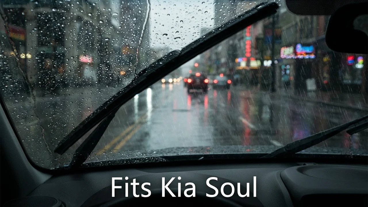 Kia Soul Driver Side Wiper Blade — 20