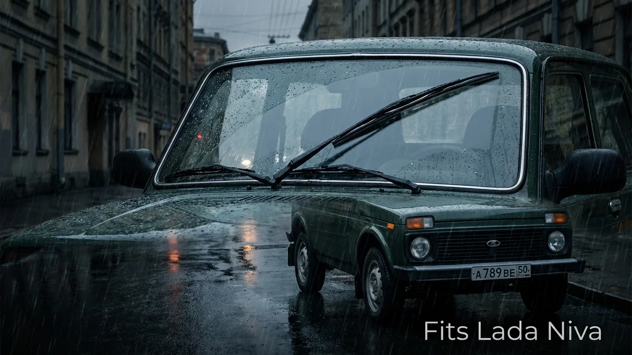 Lada Niva Passenger Side Wiper Blade — 18