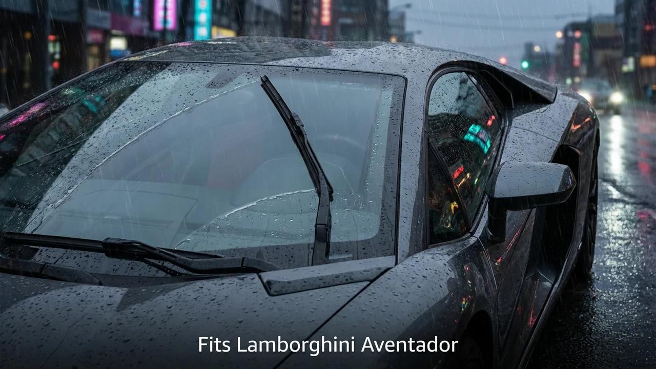 Lamborghini Aventador Driver Side Wiper Blade — 24