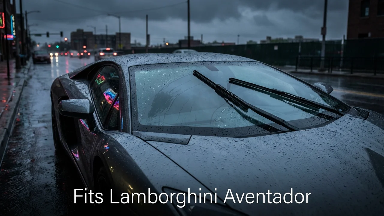 Lamborghini Aventador Passenger Side Wiper Blade — 24