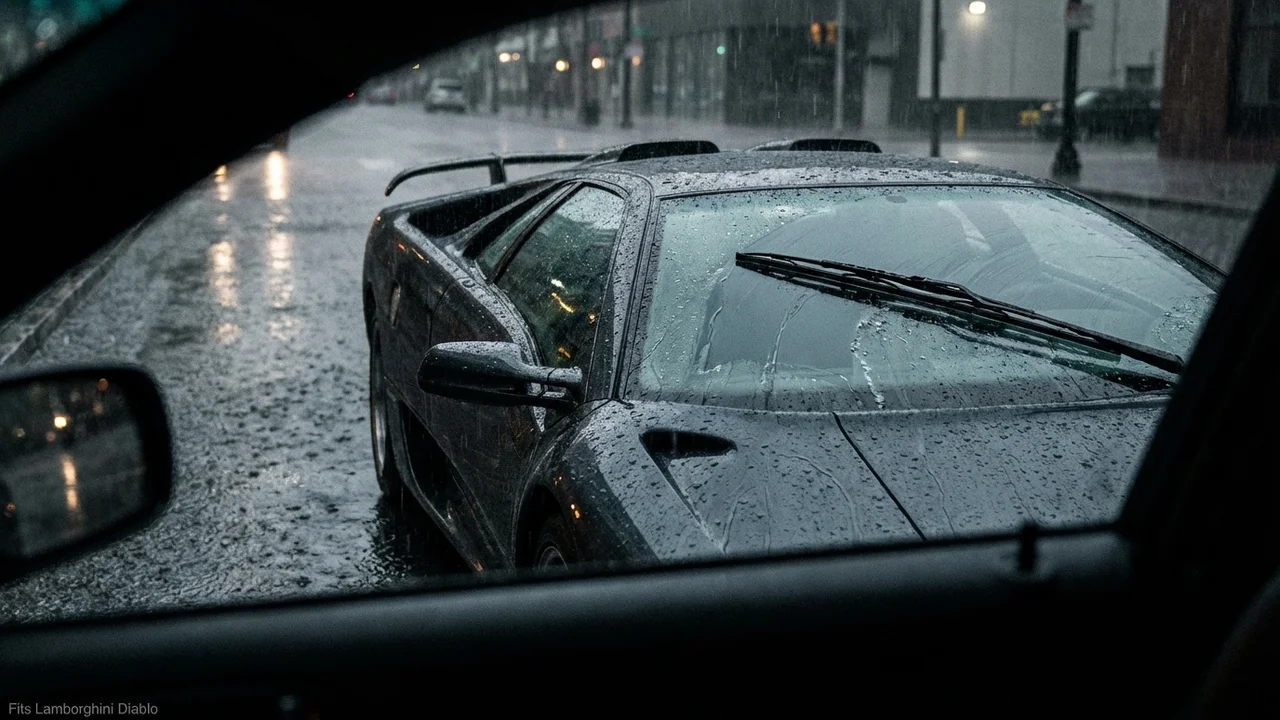 Lamborghini Diablo Passenger Side Wiper Blade — 22