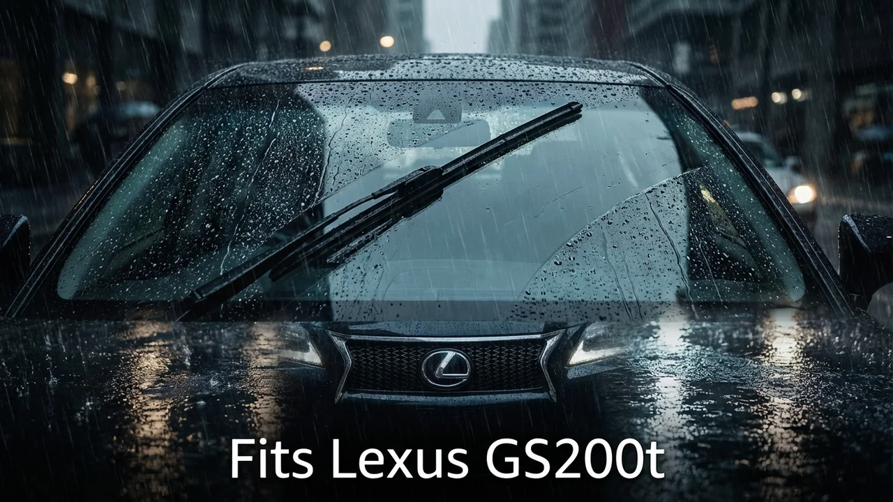 Lexus GS200t Driver Side Wiper Blade — 28