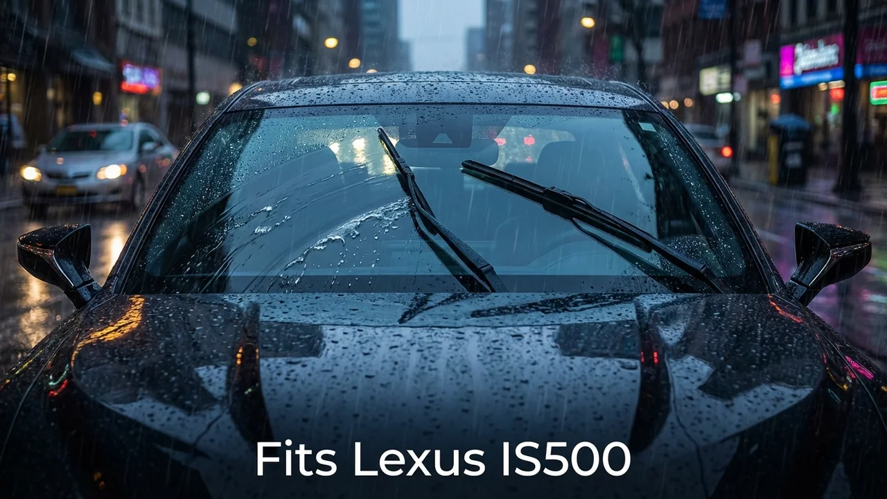 Lexus IS500 Driver Side Wiper Blade — 22