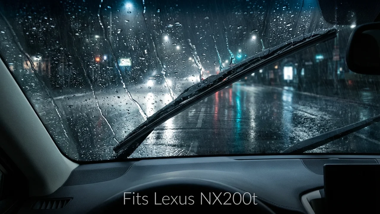 Lexus NX200t Driver Side Wiper Blade — 22