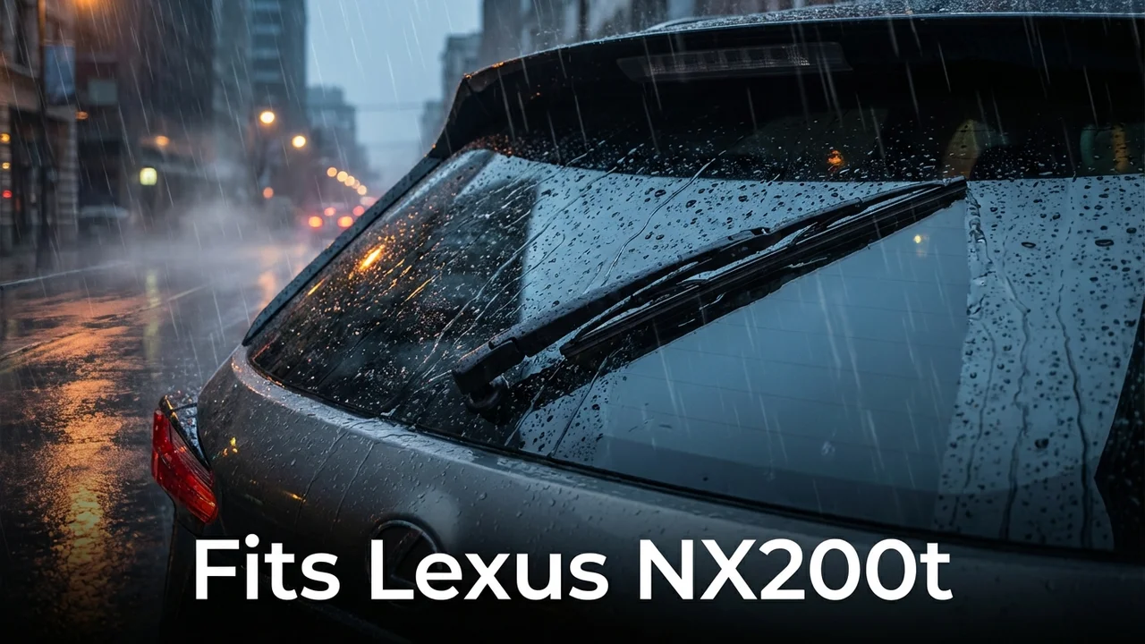 Lexus NX200t Rear Wiper Blade — 13