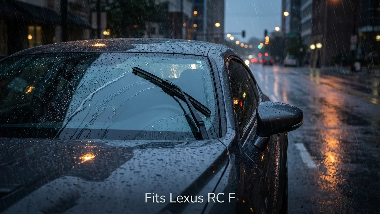 Lexus RC F Driver Side Wiper Blade — 22
