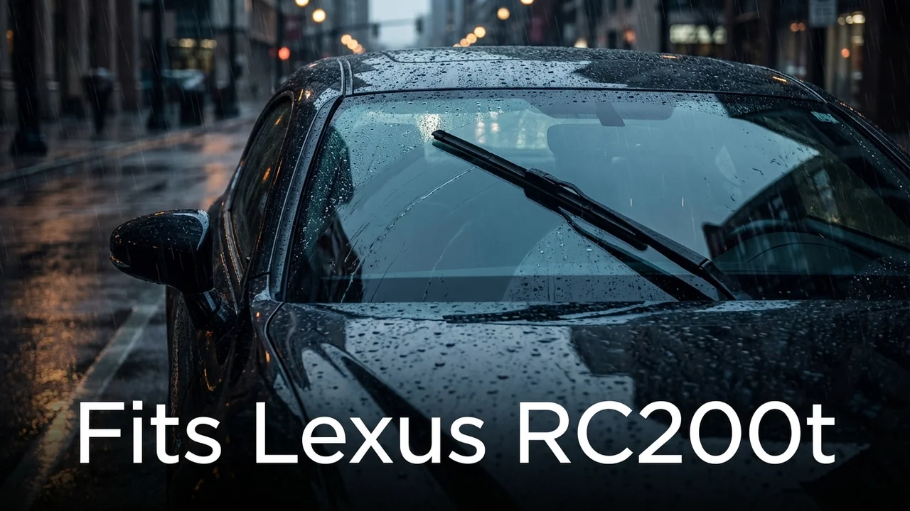 Lexus RC200t Driver Side Wiper Blade — 22