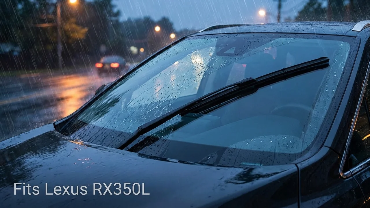 Lexus RX350L Driver Side Wiper Blade — 22