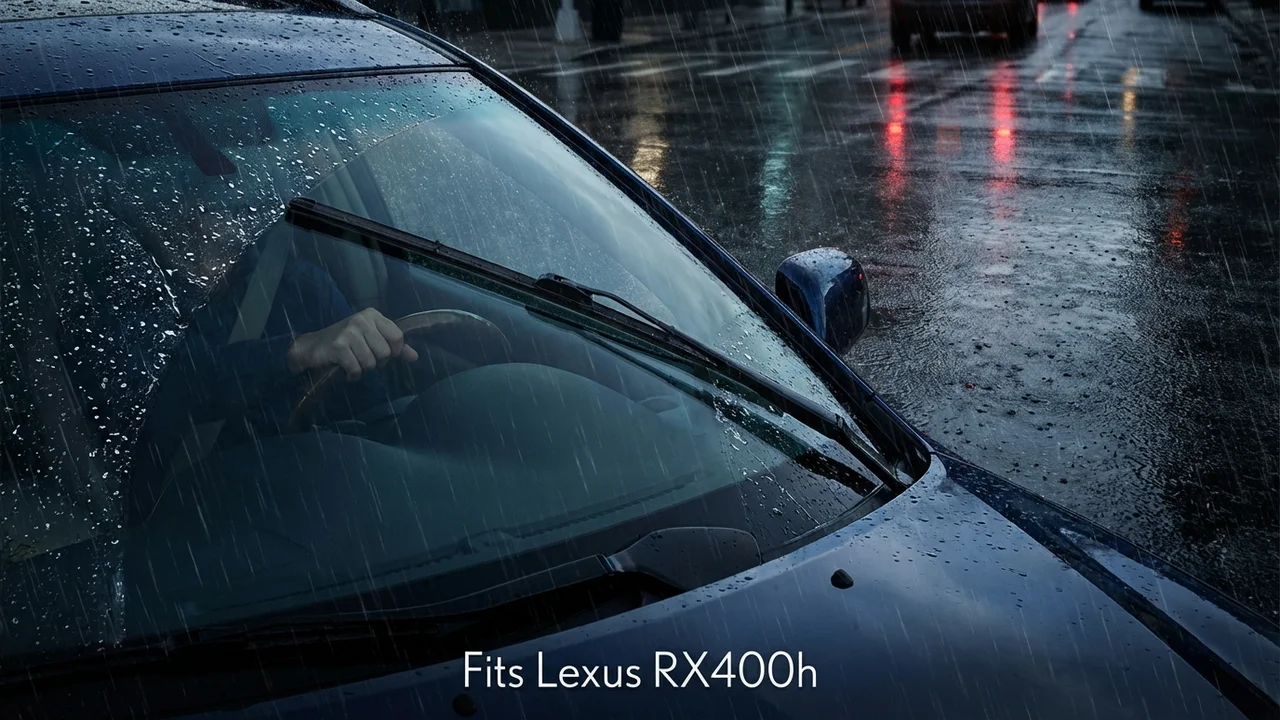 Lexus RX400h Driver Side Wiper Blade — 22