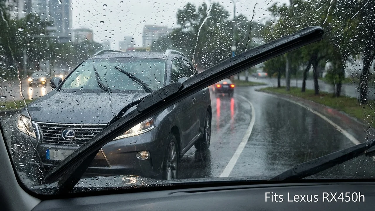 Lexus RX450h Driver Side Wiper Blade — 28