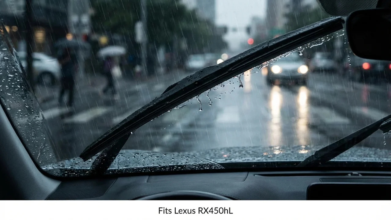 Lexus RX450hL Driver Side Wiper Blade — 22