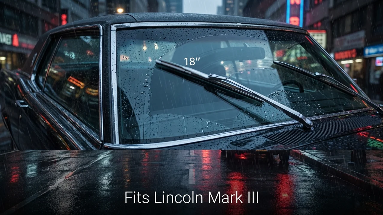 Lincoln Mark III Passenger Side Wiper Blade — 18