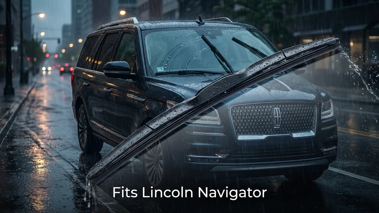 Lincoln Navigator Passenger Side Wiper Blade — 17