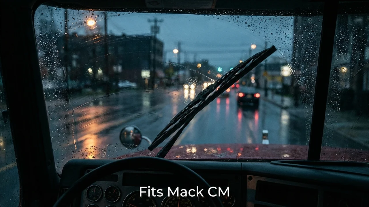Mack CM Passenger Side Wiper Blade — 17