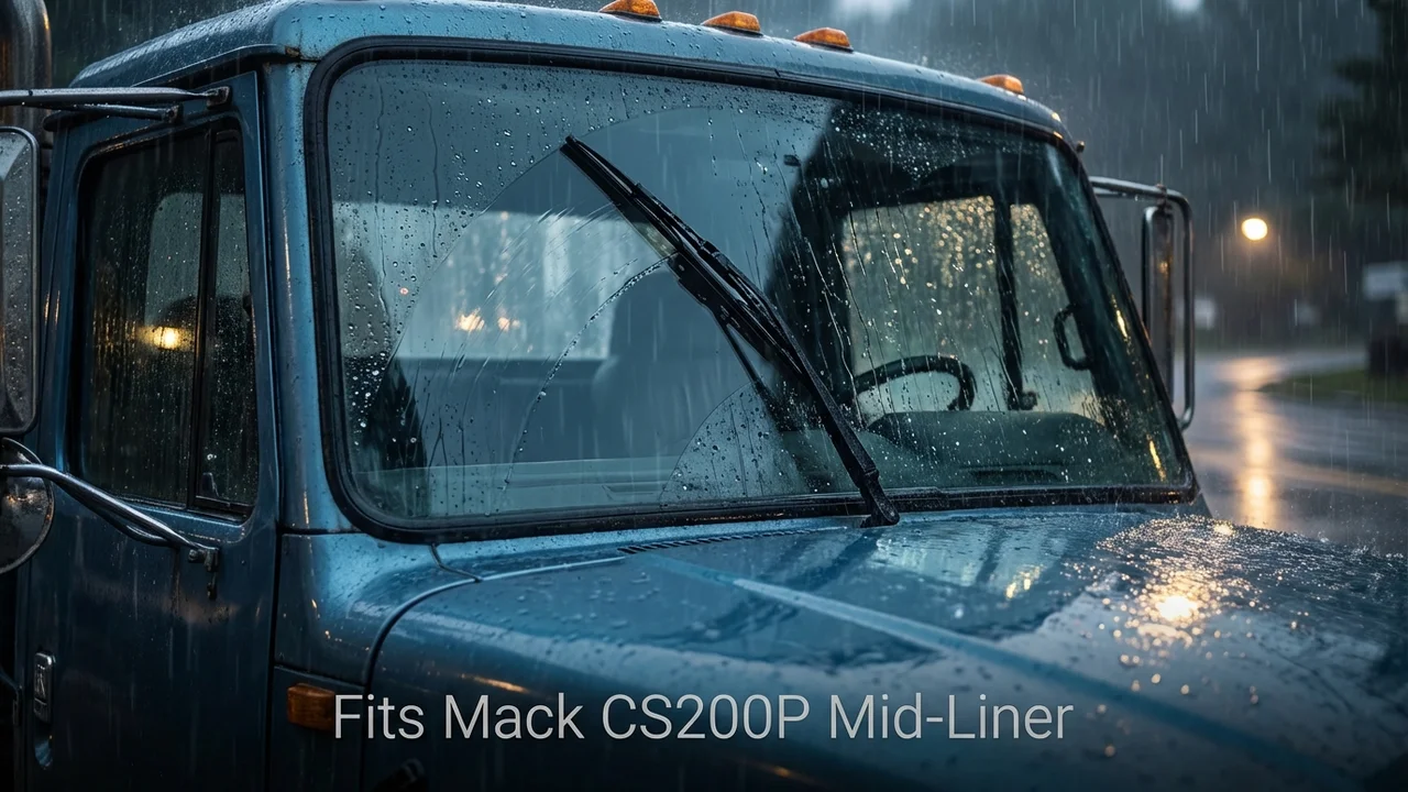 Mack CS200P Mid-Liner Driver Side Wiper Blade — 21