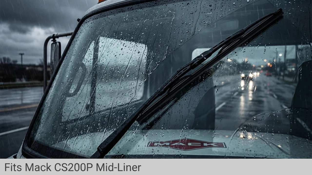 Mack CS200P Mid-Liner Passenger Side Wiper Blade — 20