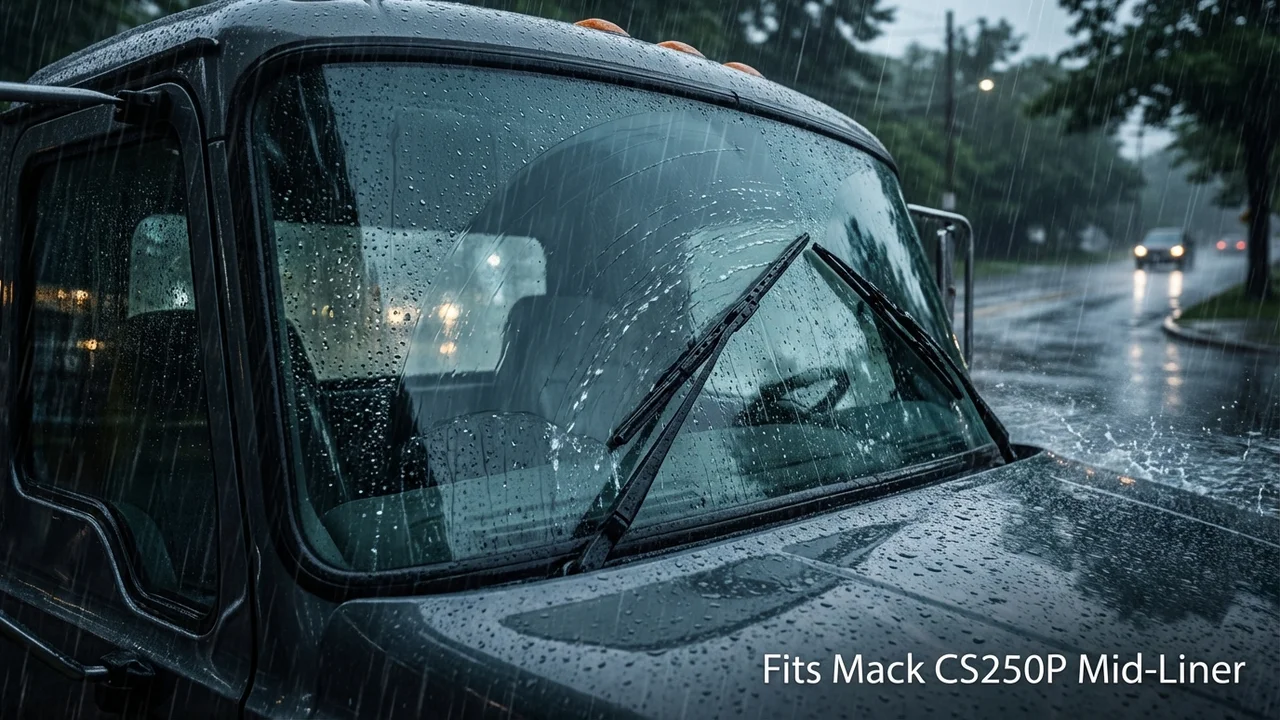 Mack CS250P Mid-Liner Passenger Side Wiper Blade — 16