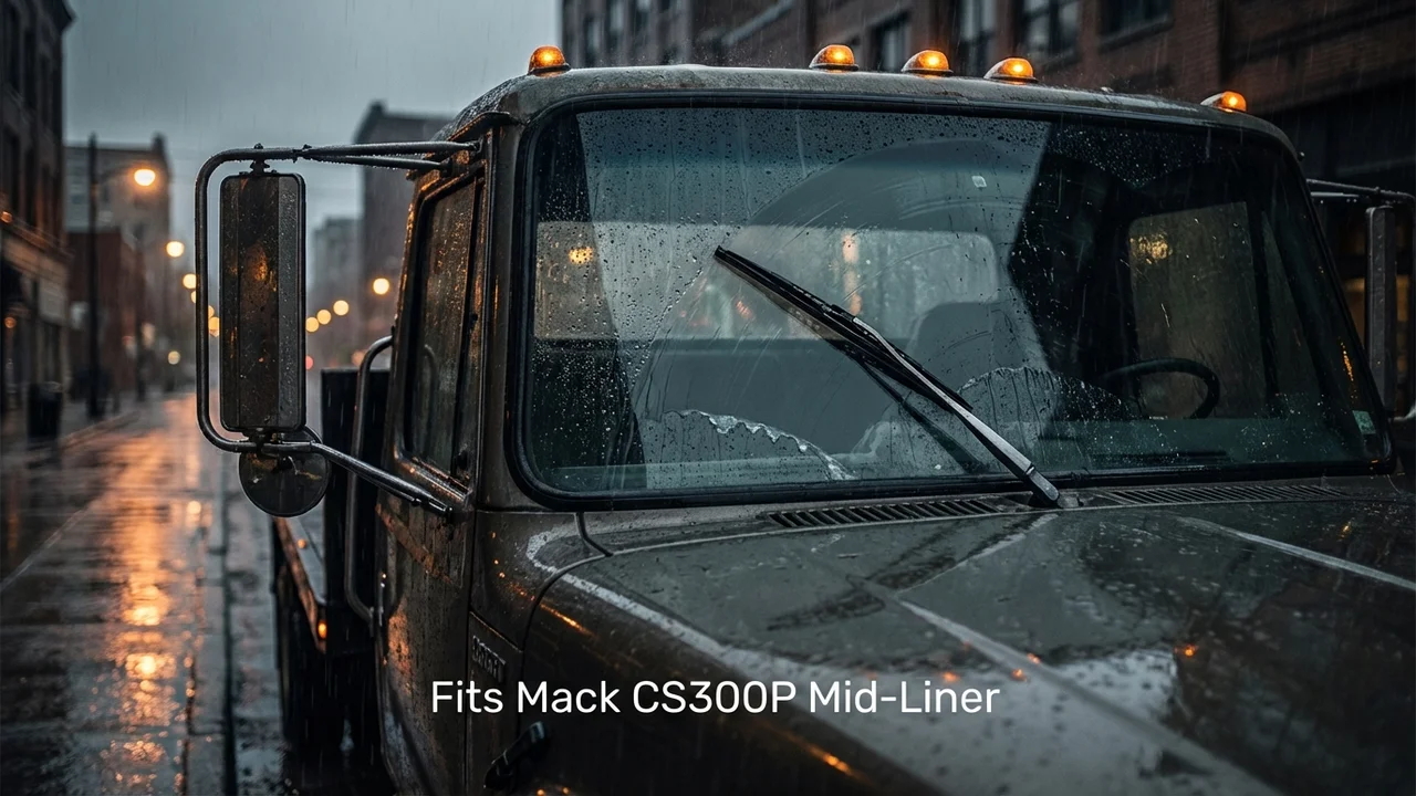 Mack CS300P Mid-Liner Passenger Side Wiper Blade — 18