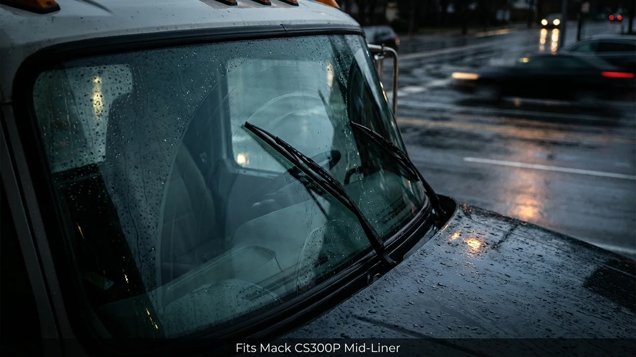 Mack CS300P Mid-Liner Rear Wiper Blade — 16