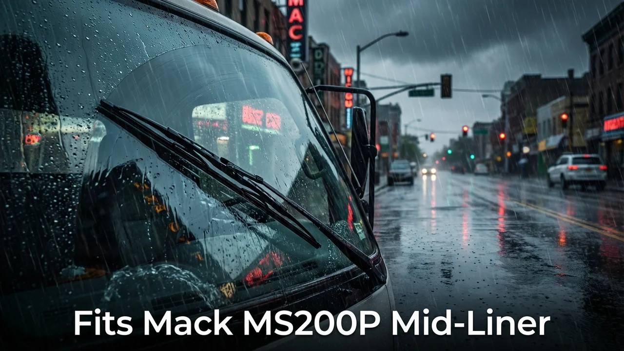 Mack MS200P Mid-Liner Driver Side Wiper Blade — 28