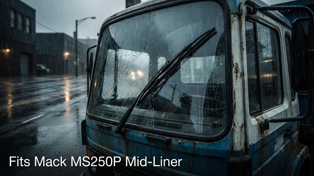 Mack MS250P Mid-Liner Passenger Side Wiper Blade — 18