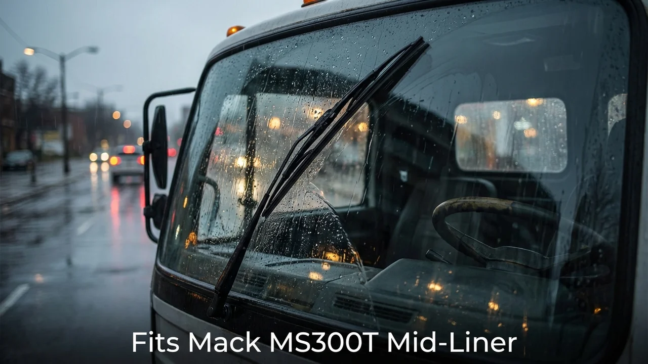 Mack MS300T Mid-Liner Driver Side Wiper Blade — 21