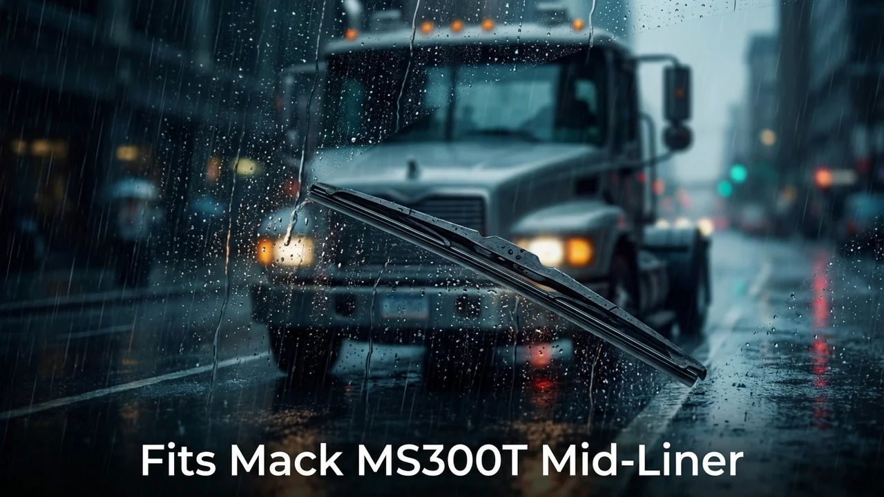Mack MS300T Mid-Liner Passenger Side Wiper Blade — 19