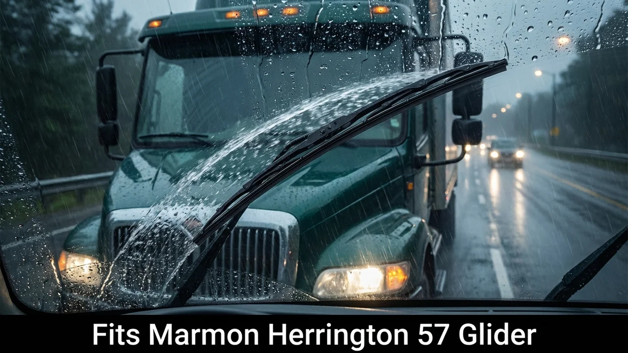 Marmon Herrington 57 Glider Driver Side Wiper Blade — 22
