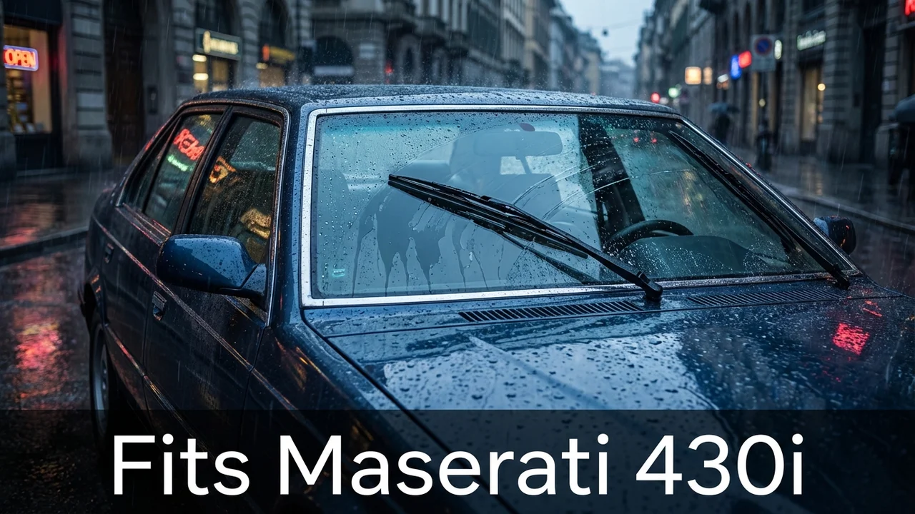 Maserati 430i Driver Side Wiper Blade — 22