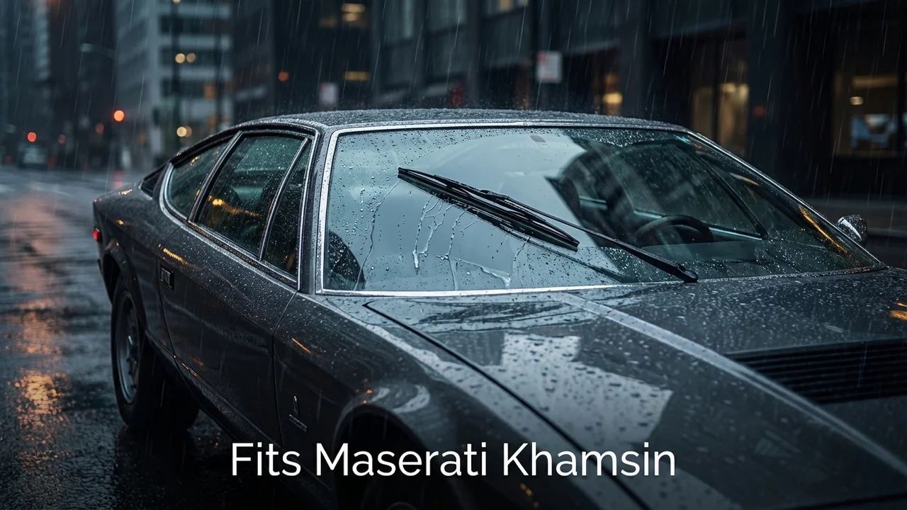 Maserati Khamsin Driver Side Wiper Blade — 22