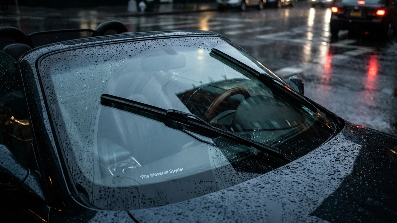 Maserati Spyder Driver Side Wiper Blade — 24