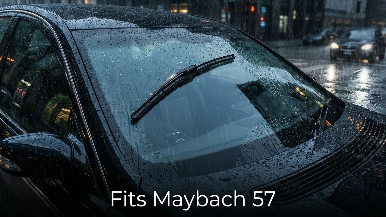 Maybach 57 Passenger Side Wiper Blade — 18