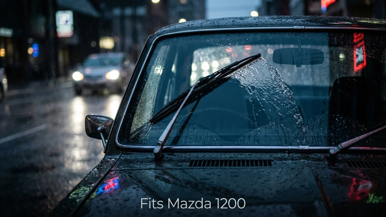 Mazda 1200 Driver Side Wiper Blade — 21